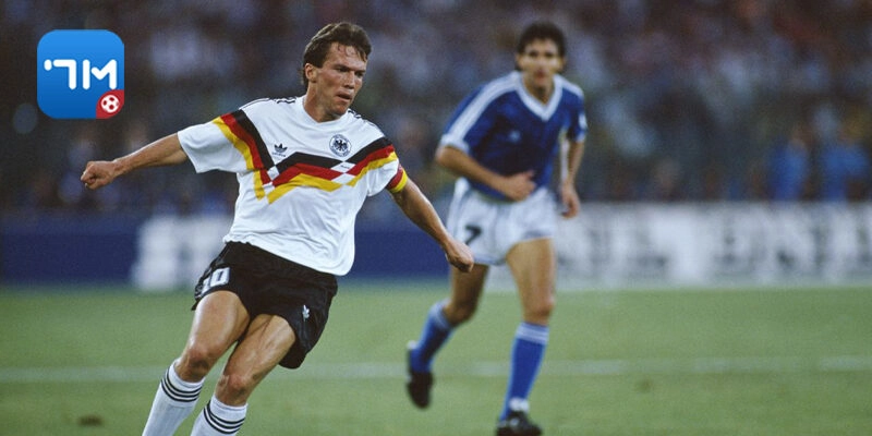 Lothar Matthäus: huyền thoại Đức, toàn diện và mạnh mẽ.